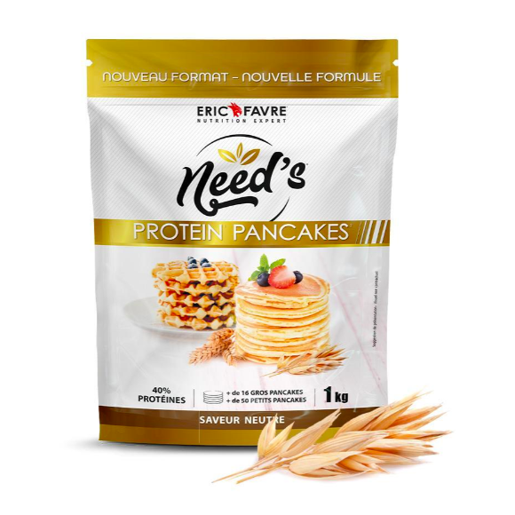 Need's Protein Pancakes saveur neutre Eric Favre - sachet de 1kg