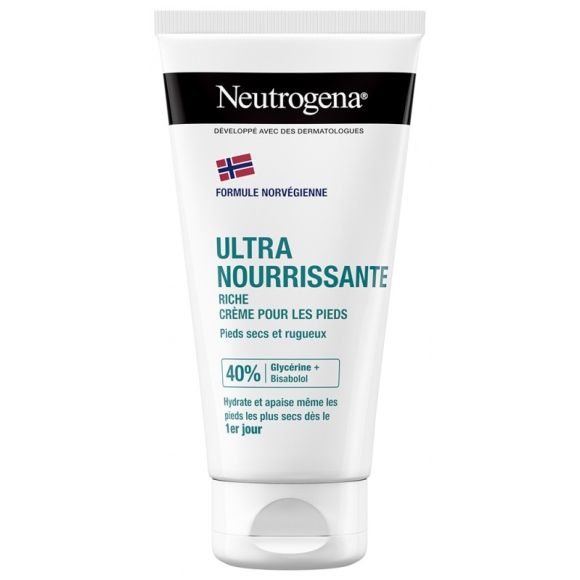 Crème pieds très secs et abîmés Neutrogena - tube de 150 ml