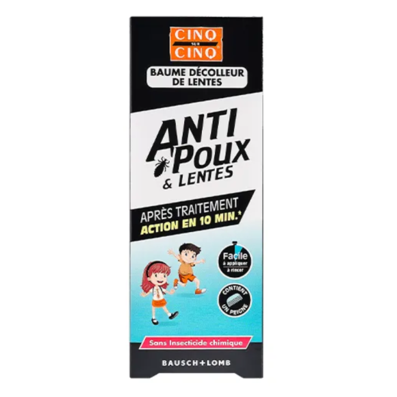 Baume décolleur de lentes Cinq sur Cinq - tube de 60ml