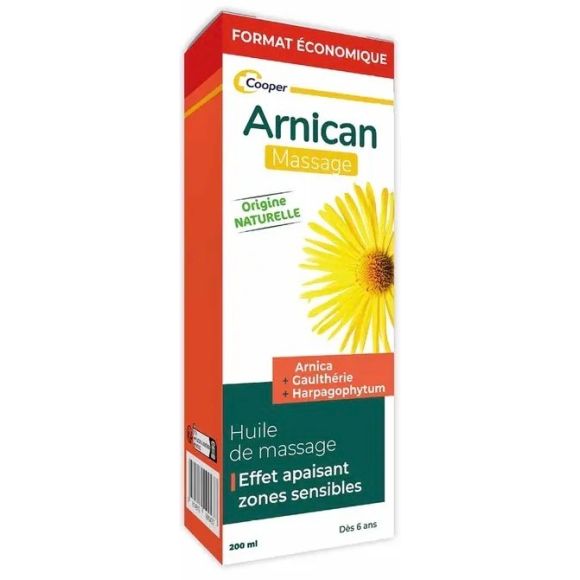 Arnican huile de massage Cooper - flacon de 200ml
