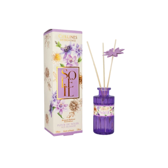 Bouquet parfumé Fleur du soleil Collines de Provence - flacon de 100ml