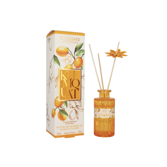Bouquet parfumé Fleur du kumquat Collines de Provence - flacon de 100ml