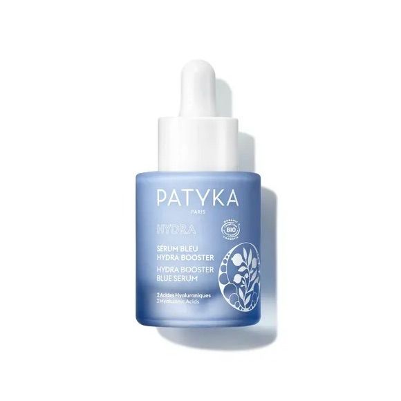 Sérum bleu Hydra Booster bio Patyka - flacon-pipette de 30ml