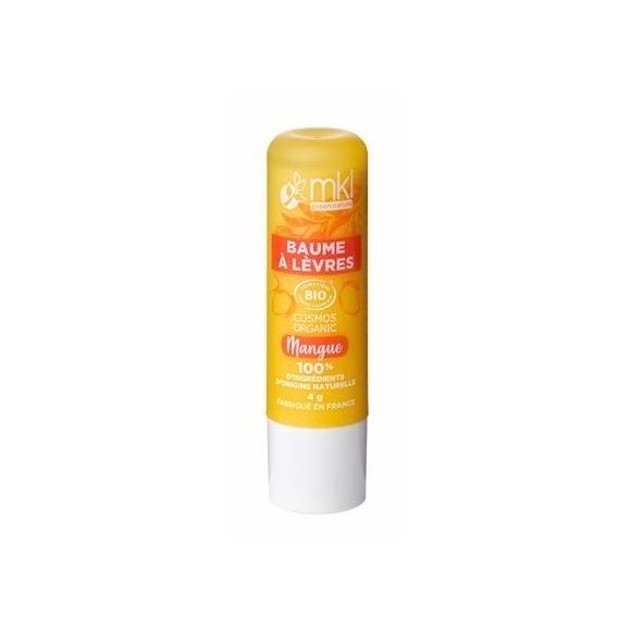 Baume à lèvres bio Mangue MKL Green Nature - 1 stick de 4g