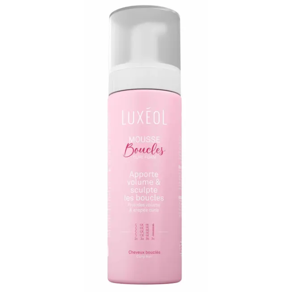 Mousse boucles Luxéol - flacon-pompe de 200ml