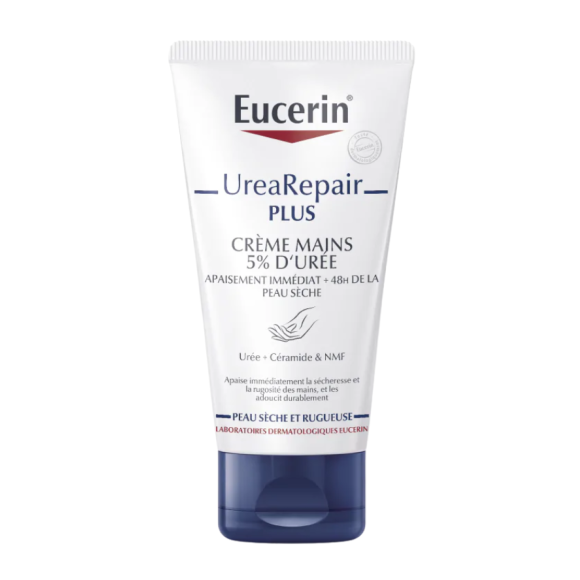 UreaRepair PLUS Crème mains réparatrice Eucerin - tube de 75 ml