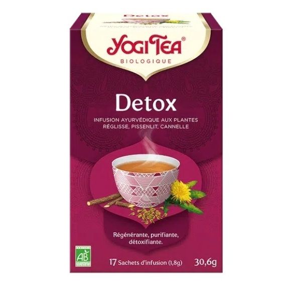Detox BIO Yogi Tea - boite de 17 sachets 