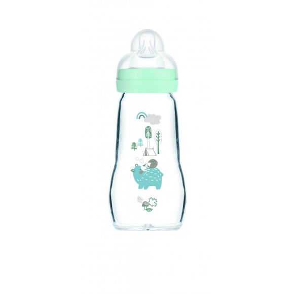 Biberon en verre 2mois et + MAM - 1 biberon 260 mL