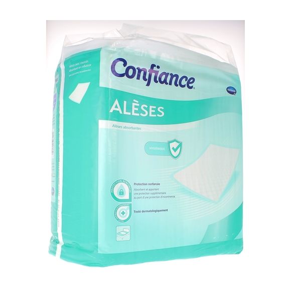 Alèses absorbantes niveau 8 Confiance - 30 alèses de 60x90cm