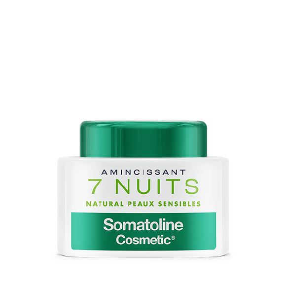 Amincissant 7 Nuits Gel-crème natural peaux sensibles Somatoline Cosmetic - pot de 400 ml