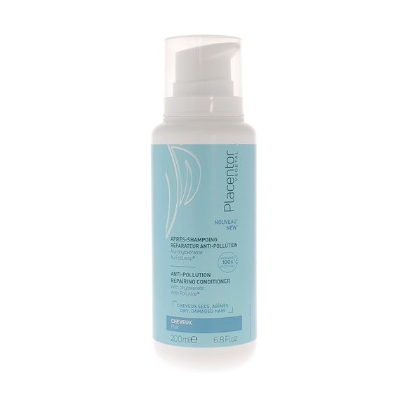 Après-shampooing réparateur anti-pollution Placentor végétal - flacon-pompe de 200 ml