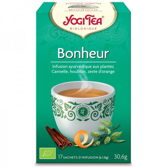 Bonheur BIO Yogi Tea - boite de 17 sachets 