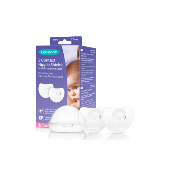 Bouts de sein Contact Lansinoh - boîte de 2 unités