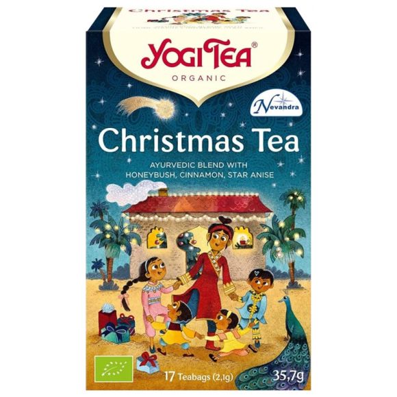Christmas Tea infusion aux plantes et aux épices Yogi Tea - boite de 17 sachets