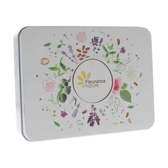 Coffret crèmes mains instant douceur bio Fleurance nature - 4 tubes de 30 ml