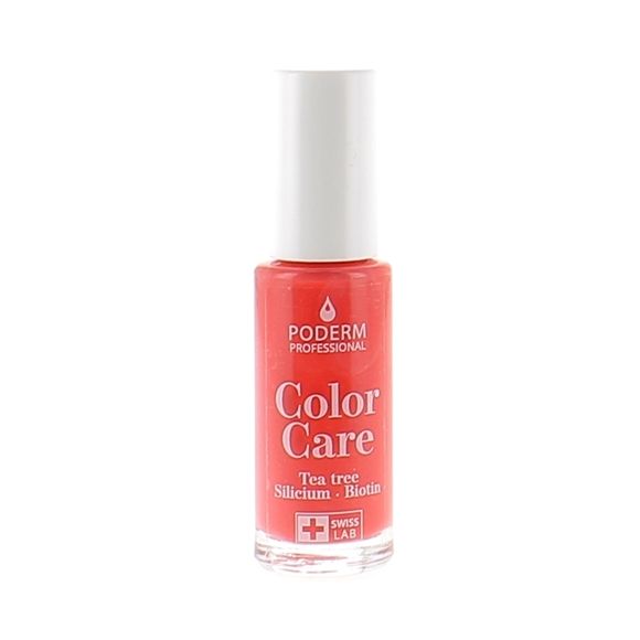 Color Care Vernis à ongles Rose Corail 273 Poderm - flacon de 8ml