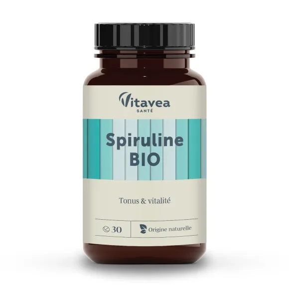 Spiruline bio Vitavea - pot de 30 comprimés