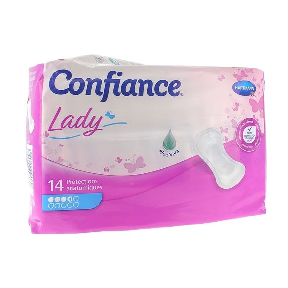 Confiance Lady Protections anatomiques Absorption 4 Hartmann - 14 protections anatomiques