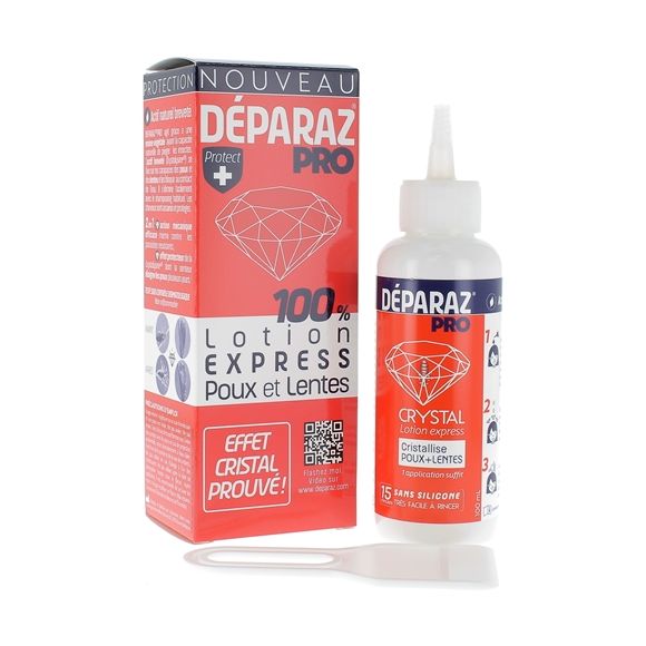 Déparaz pro Lotion express poux et lentes - flacon de 100ml
