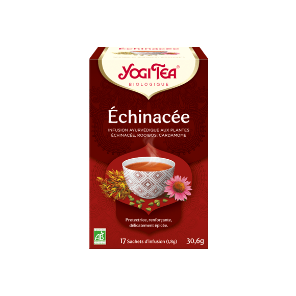 Echinacée bio Yogi Tea - boite de 17 sachets 