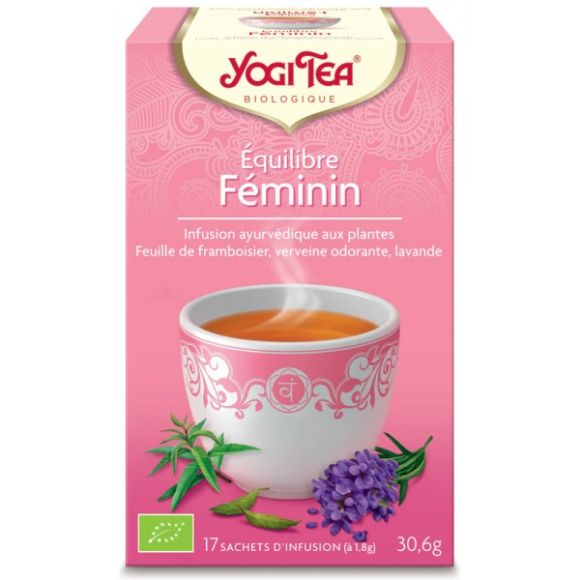 Equilibre féminin BIO Yogi Tea - boite de 17 sachets 