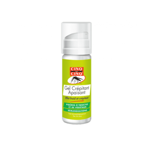 Gel crépitant apaisant cinq sur cinq natura - spray de 50 ml