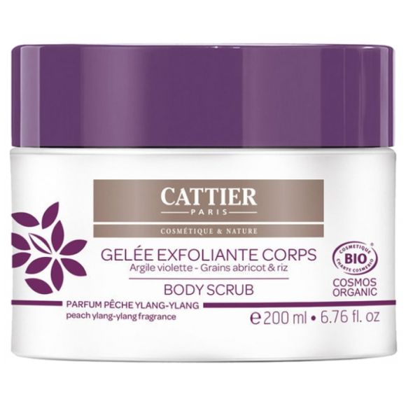 Gelée exfoliante corps Cattier - pot de 200ml