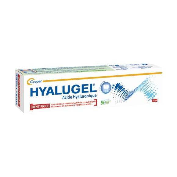 Hyalugel dentifrice acide hyaluronique Cooper - tube de 75ml