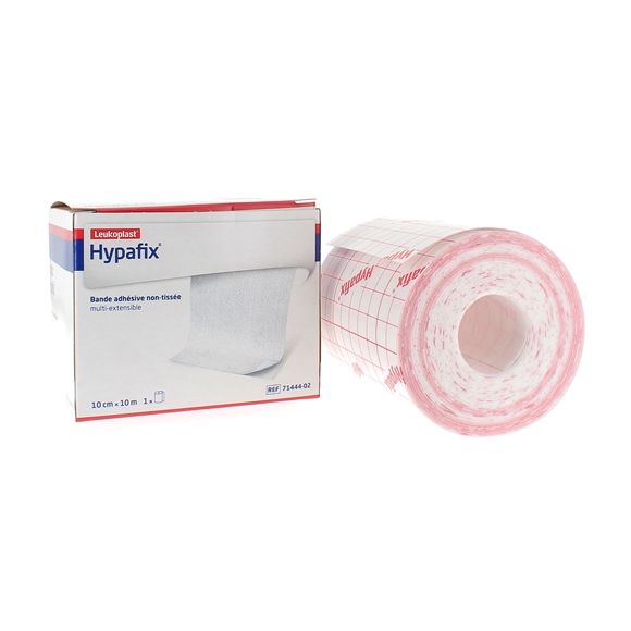 Hypafix Bande adhésive non tissée 10cmx10m Bsn Médical - une bande