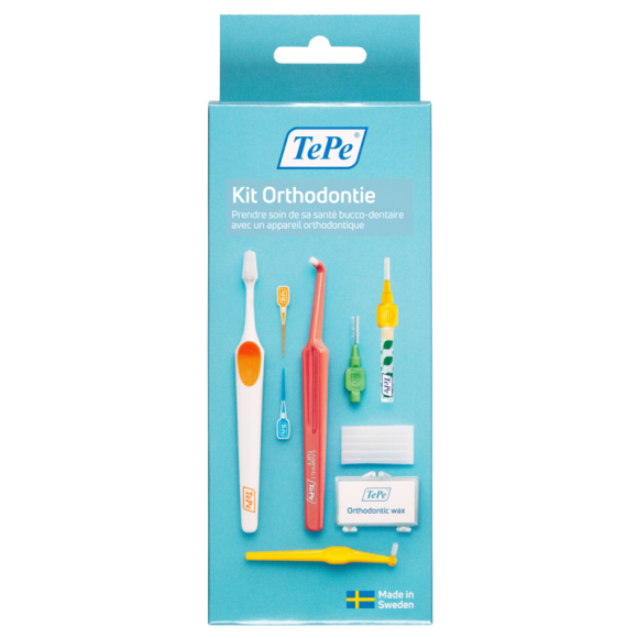 Kit orthodontie TePe - boîte de 6 produits