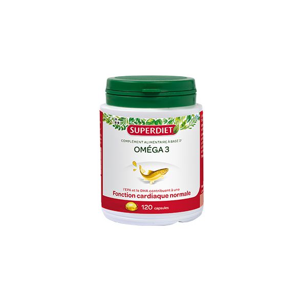 Oméga 3 (saumon) Super Diet - 120 capsules