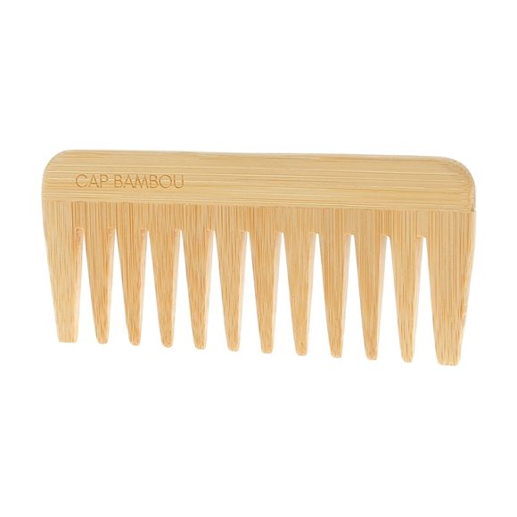 Peigne démêloir sans manche et à dents larges Cap Bambou - un peigne
