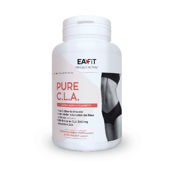 Pure CLA-Graisses Rebelles EaFit - boîte de 90 capsules