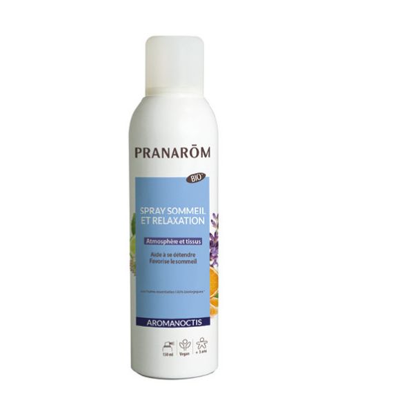 Spray sommeil relaxation bio atmosphère et tissus Pranarôm - spray de 150 ml