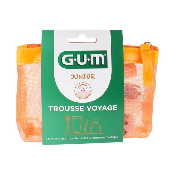 Trousse voyage junior GUM - trousse contenant 3 produits