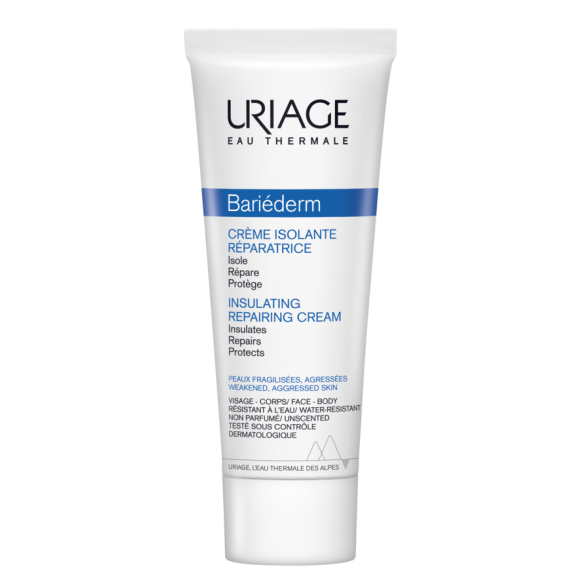 Bariéderm crème isolante réparatrice Uriage - tube de 75 ml