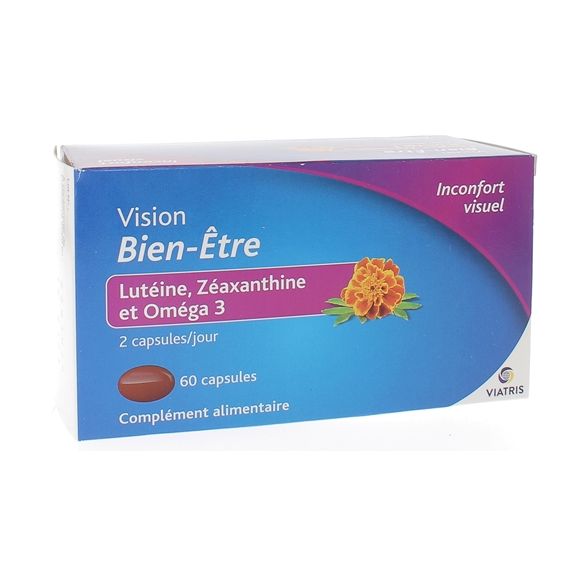 Vision bien-être Viatris - boite de 60 capsules