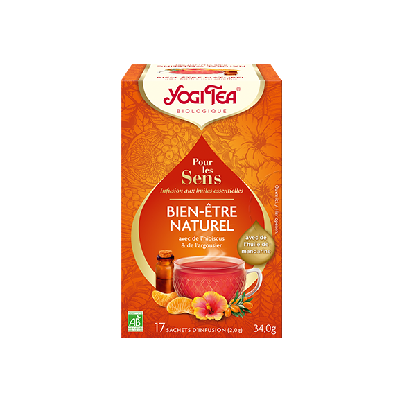 Infusion Bien-être Naturel Yogi Tea - boite de 17 sachets