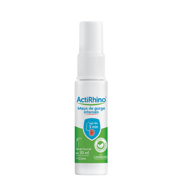 ActiRhino Spray maux de gorge intenses Grimberg - spray de 30ml