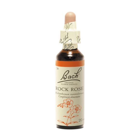 Fleur de Bach Rock Rose Helianthemum nummularium - flacon de 20 ml