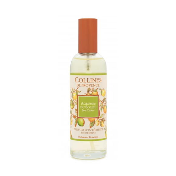 Parfum d'intérieur Agrumes du soleil Collines de Provence - spray de 100ml
