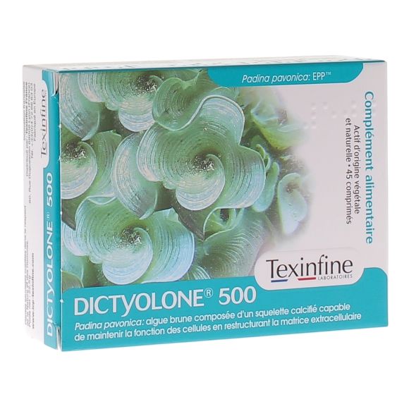 Dictyolone 500 Icp Texinfine - boite de 45 comprimés