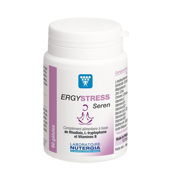 Ergystress seren Nutergia - pot de 60 gélules