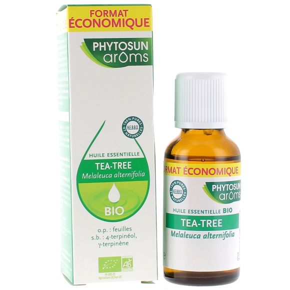 Huile essentielle de Tea tree Bio Phytosun Arôms - flacon de 30 ml