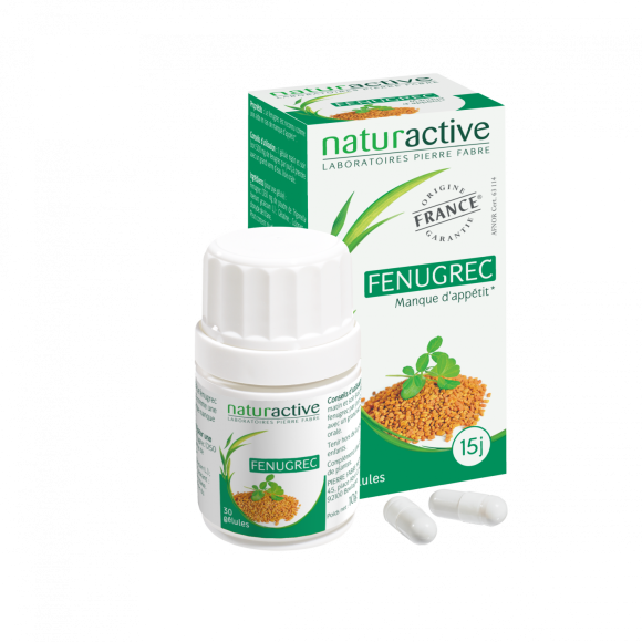 Elusanes Fenugrec Naturactive - boîte de 30 gélules