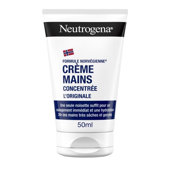 Crème mains hydratante concentrée Neutrogena - tube de 50 ml