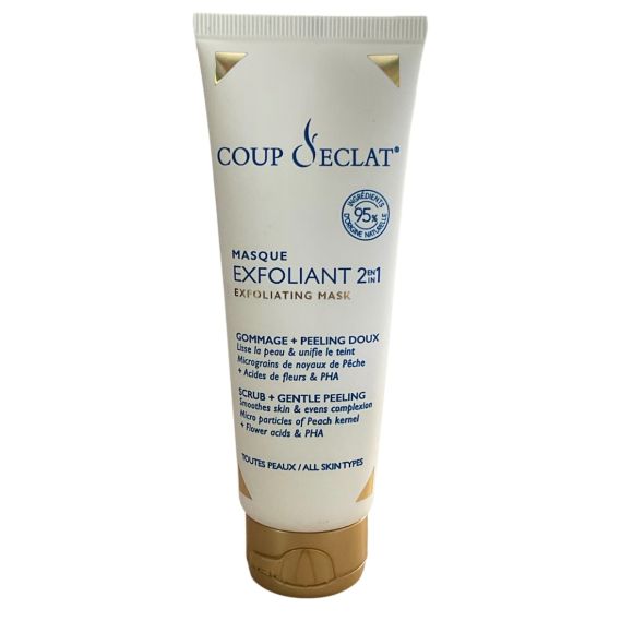 Masque exfoliant 2en1 Coup d'éclat - tube de 75ml