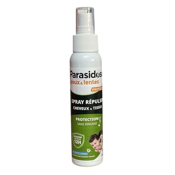 Spray répulsif poux et lentes Parasidose - spray de 100ml