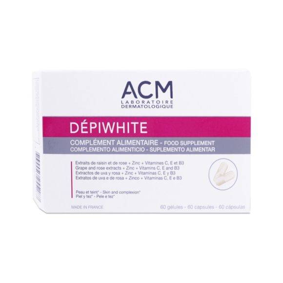 Dépiwhite complément alimentaire ACM - boite de 60 gélules