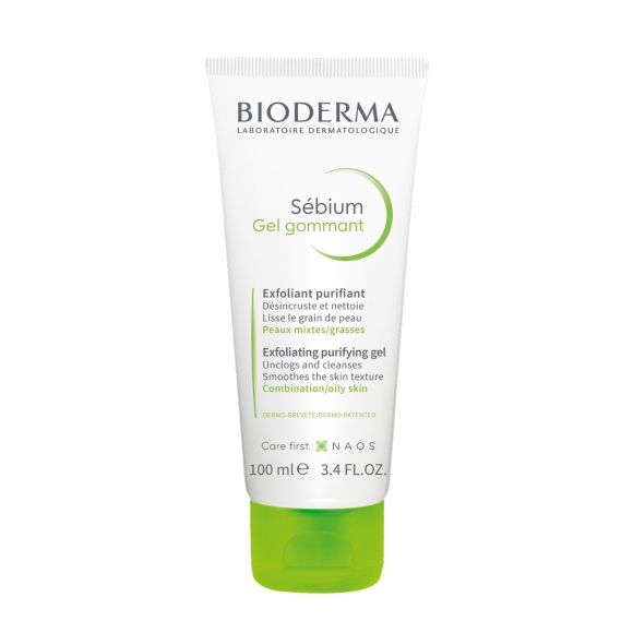Sébium gel gommant exfoliant purifiant Bioderma - tube de 100 ml